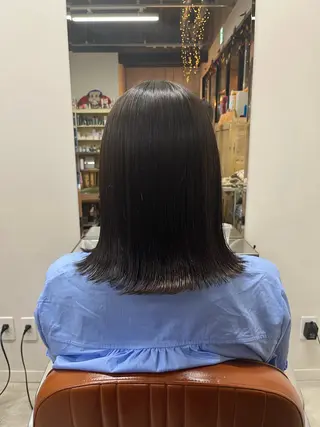 ミディアム カラー 【HI】 樋口莉乃のヘアスタイル