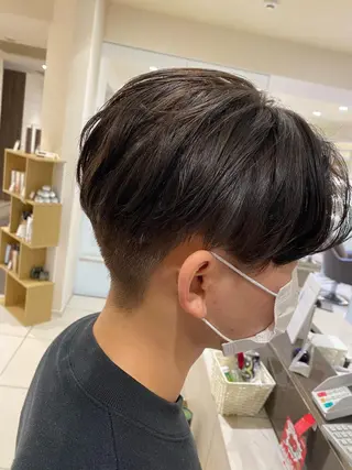 メンズ 銀座メンズ専門🖤 叶奈々のヘアスタイル