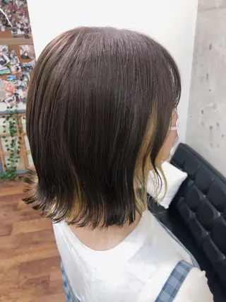 ミディアム MeL 横浜/ MIHOのヘアスタイル