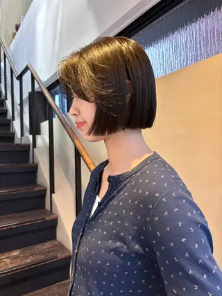 ショート ヒナノ/透明感カラー /似合わせカットのヘアスタイル