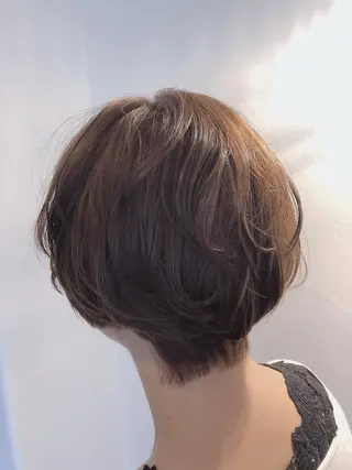 ショート やました りなのヘアスタイル