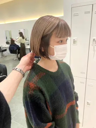 ミディアム カラー ParveMix 🤍加藤理沙のヘアスタイル