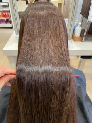 ロング Hair&Cafe Matty’sのヘアスタイル