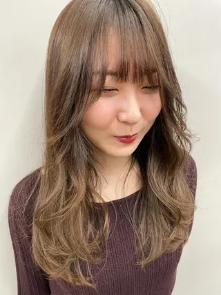 ロング 関 京磨のヘアスタイル