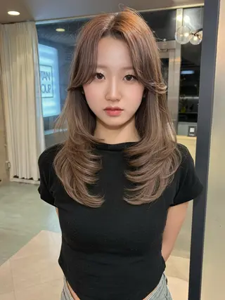ミディアム Senne groupのヘアスタイル