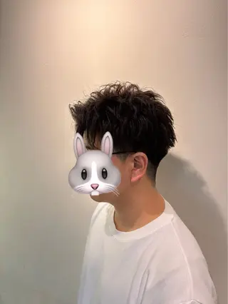 カラー メンズ たなかあゆ✨ ショートカット渋谷のヘアスタイル