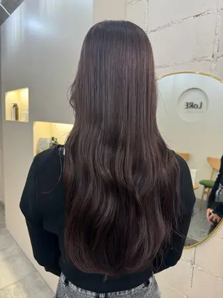 ロング カラー LoRE hair 四条河原町 西尾友里のヘアスタイル