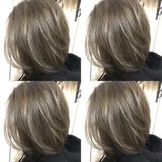 ショート カラー 井上 一平のヘアスタイル