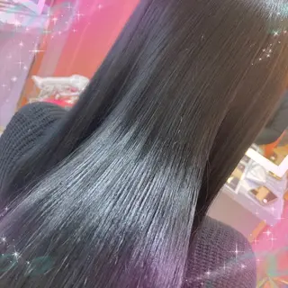 ロング カラー ビューティサロン ミルクのヘアスタイル