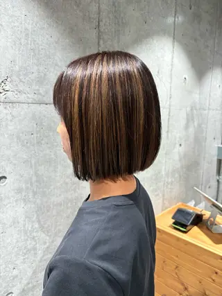 カラー LOOSE立川 SHIMODA🧸のヘアスタイル