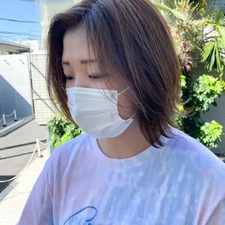 ショート カラー 大宮 / ボブ特化 永井竜也のヘアスタイル