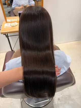 ロング かおり/似合わせ/ 透明感カラーのヘアスタイル