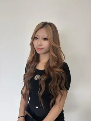 ロング label はしぐち ななみのヘアスタイル