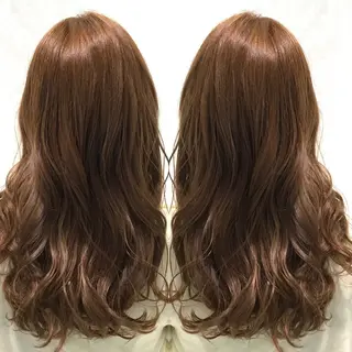ロング カラー ヘアアレンジ ⭐️髪質改善⭐️ フジヒサゴウタのヘアスタイル