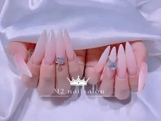 ネイル 長さだし専門店 M2　rikaのネイルデザイン