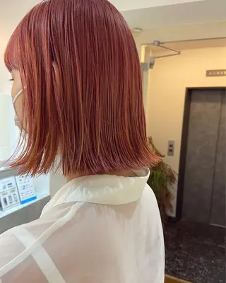 ミディアム カラー SALTWATER AYARIのヘアスタイル