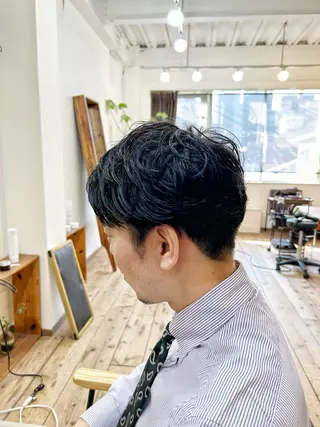 ショート メンズ nest のヘアスタイル