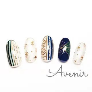 ネイル Avenir 表参道 nail&eye予約のネイルデザイン