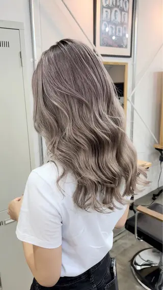 ロング カラー ヘアアレンジ ネイル マツエク・マツパ アイブロウ ブリーチ特化 / share 元太のヘアスタイル