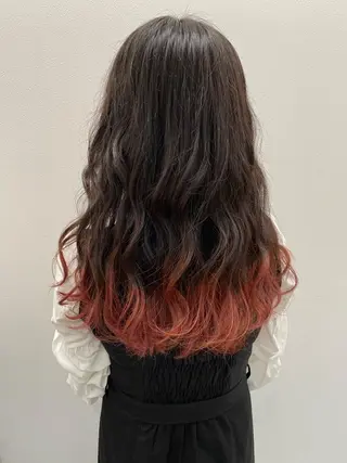 ロング カラー 盛れる韓国ガーリー♡ /トレンドスタイルのヘアスタイル