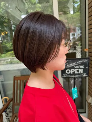 ショート 🌳池袋美容室🌳 albero林美里のヘアスタイル