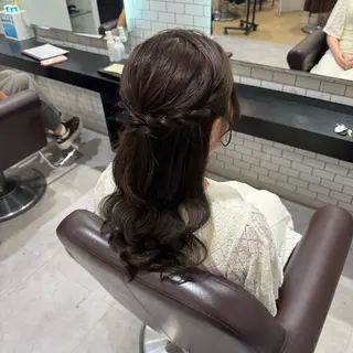 ロング ヘアアレンジ 🎀ヘアアレンジ 🎀ななみのヘアスタイル