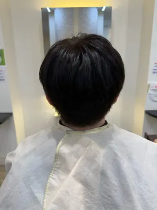 ショート メンズ 永井 天斗のヘアスタイル