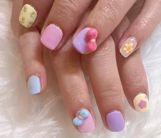 ネイル キュート ネイルのネイルデザイン