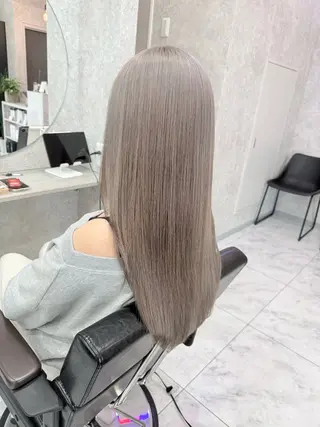ロング カラー 🌺ハイトーン🌺 矢葺 なぎさ🌺🌺のヘアスタイル