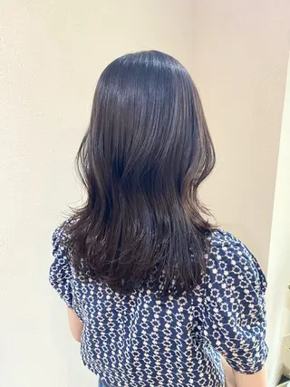 セミロング 鈴木早記 insta →saki_03sのヘアスタイル