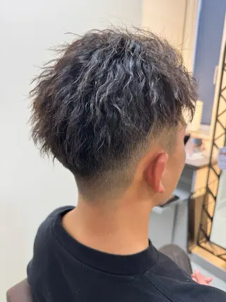 ショート パーマ メンズ MUTO KEITAのヘアスタイル