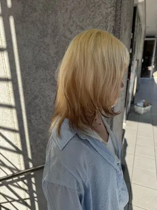 ミディアム カラー 椎葉 祐也のヘアスタイル