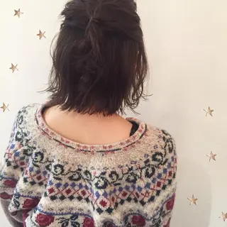 ショート カラー 市川 千夏のヘアスタイル