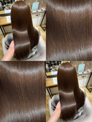 ロング カラー 日菜多. レイヤー/艶カラーのヘアスタイル