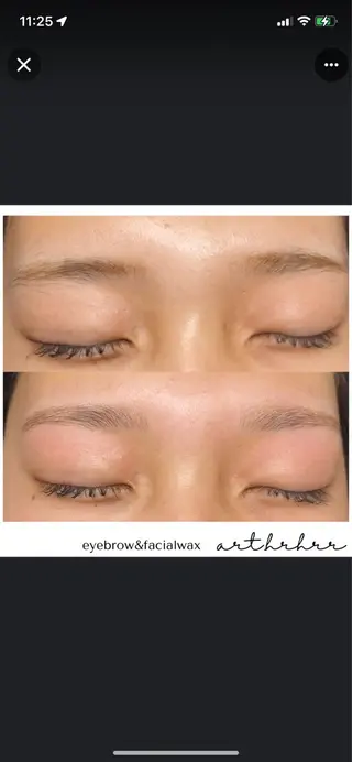 メンズ アイブロウ HBL眉毛&フェイス WAX専門ハルヒラリの眉毛・アイブロウイメージ