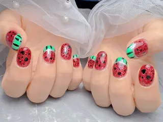 ネイル マジック ミラーのネイルデザイン
