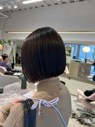 ミディアム カラー 池田 寿子のヘアスタイル
