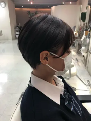 ショート 阿部 美咲のヘアスタイル