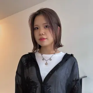 ミディアム カラー quon RYUYA /ショート.ボブ✂️のヘアスタイル
