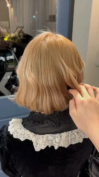 ショート カラー Karin／ レイヤーブリーチ🥀のヘアスタイル