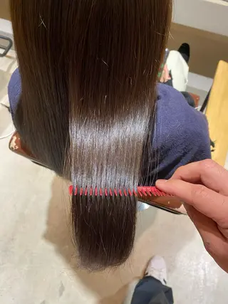 セミロング カラー ヘアアレンジ ネイル マツエク・マツパ 夜23時まで予約🉑 reverieあきらのヘアスタイル