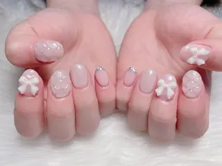 ネイル MiKi Nai池袋 長さだし得意のネイルデザイン