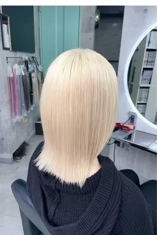 ショート カラー ショート/ブリーチ/ ボブ渋谷🌹のヘアスタイル