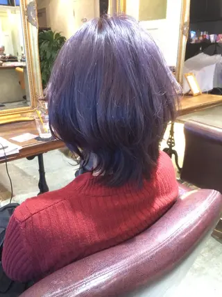 ショート カラー パーマ ヘアアレンジ メンズ キッズ ネイル マツエク・マツパ サロンドミルク 渋谷高比良のヘアスタイル