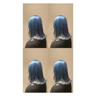 ミディアム カラー 店長✨レイヤー✖️ 髪質改善✖️韓国ヘアのヘアスタイル