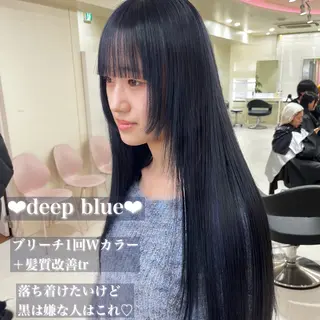 セミロング カラー 💟RINNA 艶カラー💟のヘアスタイル