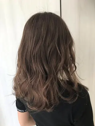ミディアム カラー ヘアアレンジ 松井 敬太郎のヘアスタイル