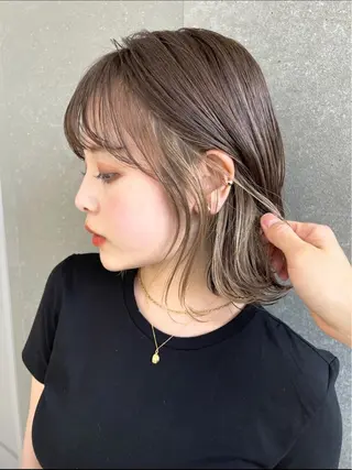 ショート カラー Lond Bloom 天神ショート/ボブのヘアスタイル