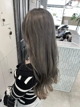 ロング カラー 萩原 拓実のヘアスタイル