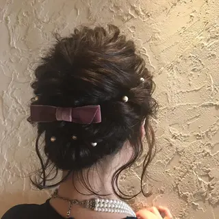 ミディアム ベージュカラー🧸 伊藤なつみのヘアスタイル